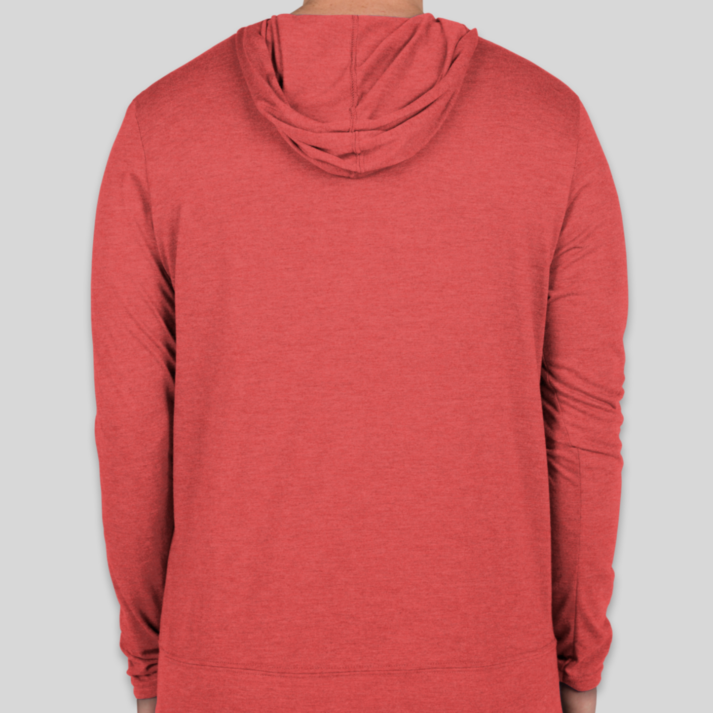 Tri-Blend Full Zip T Hoodie