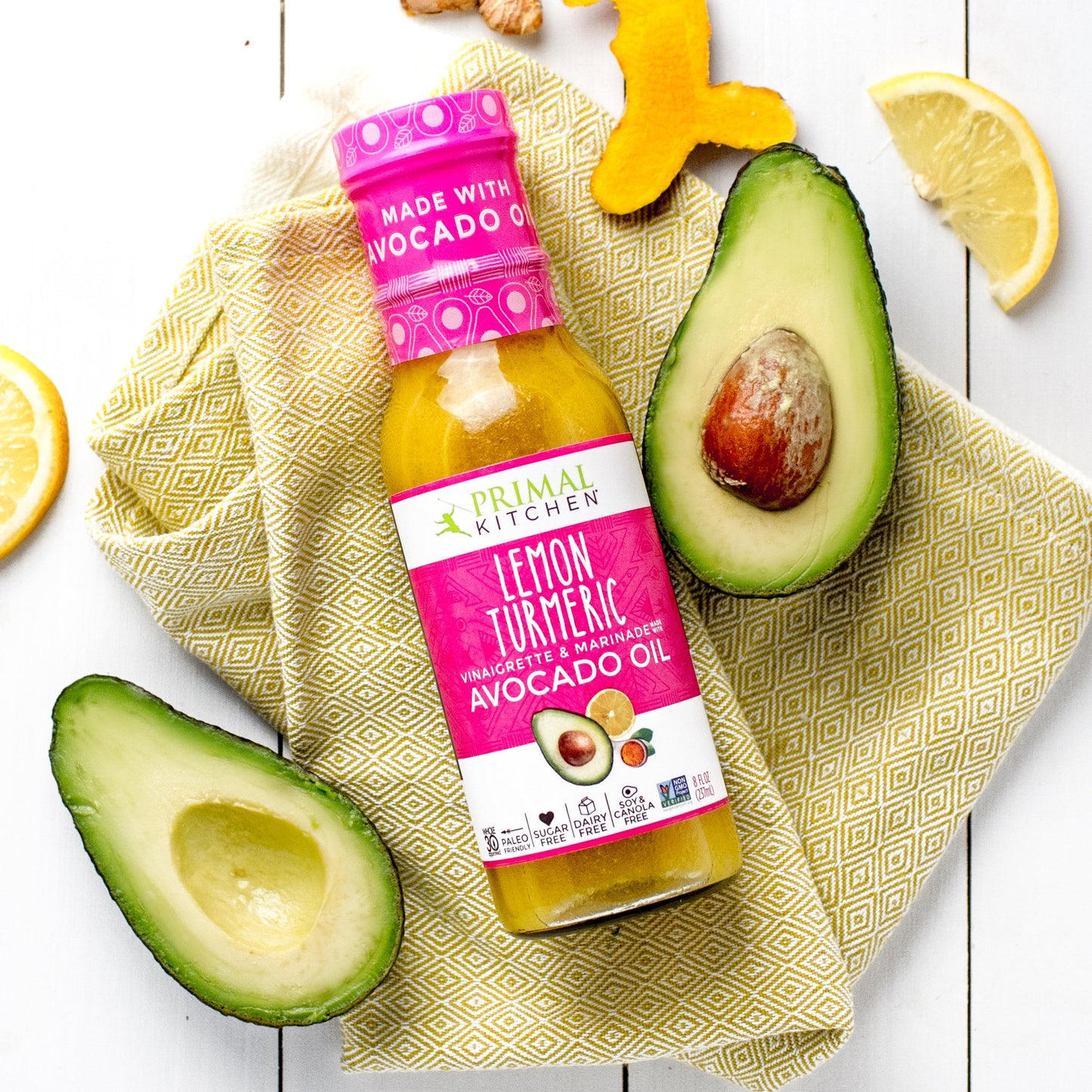 Lemon Turmeric Vinaigrette & Marinade