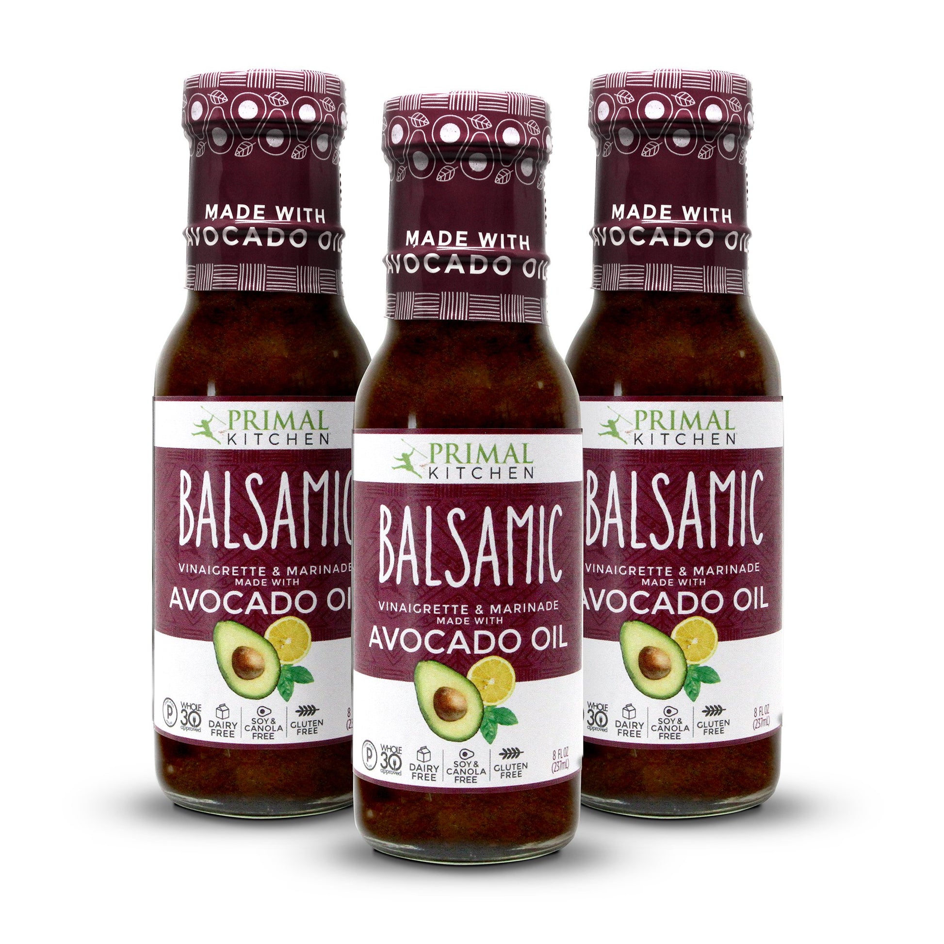 Primal Kitchen Balsamic Vinaigrette with Avocado Oil - 3-Pack