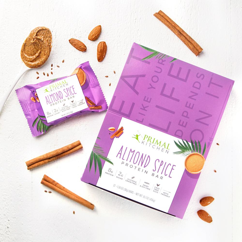 Almond Spice Protein Bars - 17 Count