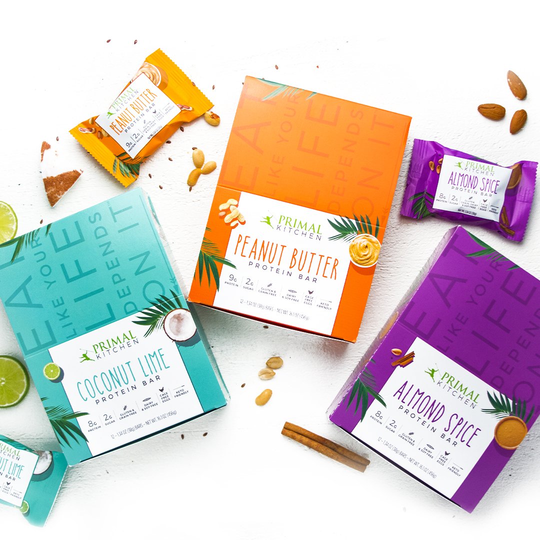 Coconut Lime Protein Bars - 12 count