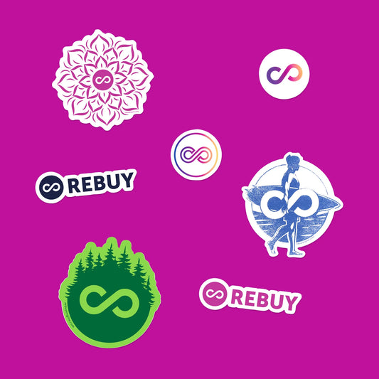 Rebuy Sticker Bundle (10 Pack)