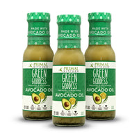 Primal Kitchen Green Goddess Salad Dressing Made with Avocado Oil - 3-Pack