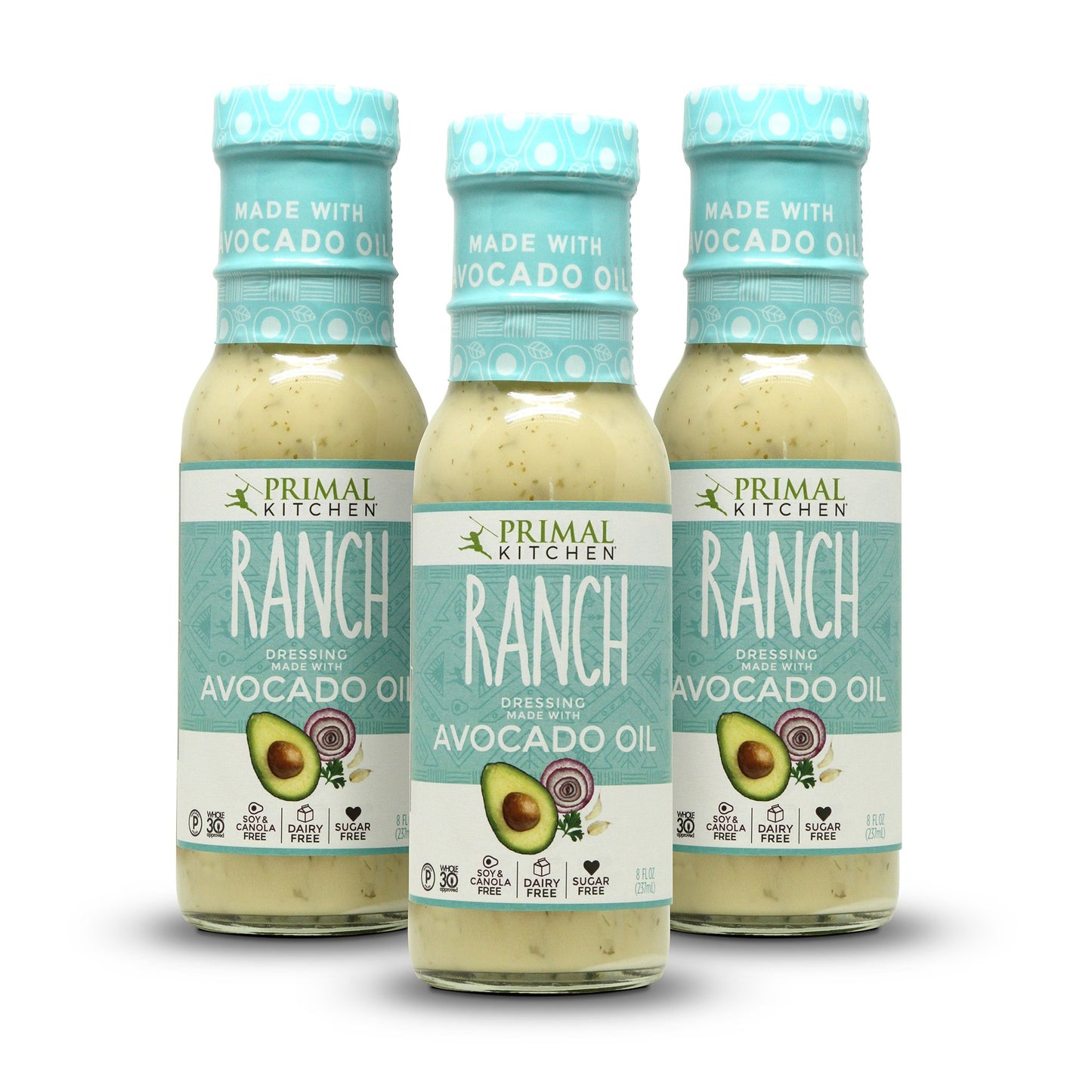 Primal Kitchen Ranch Dressing with Avocado Oil - 3-Pack