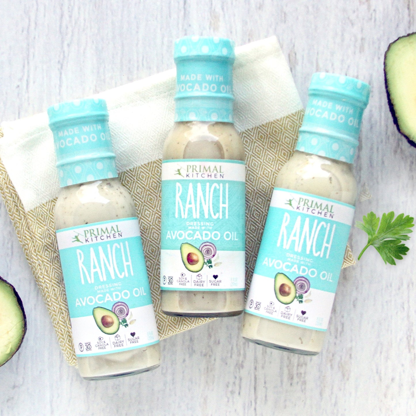 Primal Kitchen Ranch Dressing with Avocado Oil - 3-Pack